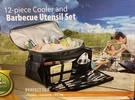 New Big Backyard Ultimate Barbeque Companion 12-PIECE Cooler And Utensil Set. Fixed Price $24.00.