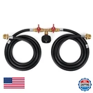 Stanbroil 5FT Propane Hose W/QCC1 TYPE1 Fitting & 2-WAY Y-splitter Valve. Fixed Price $56.88.