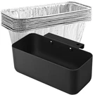 He-sanqi Grill Grease Catcher For Blackstone Griddle With 10 Pack Short Hook. Fixed Price $23.23.