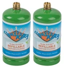 Flame King 2-PACK 1LB Empty Refillable Propane Tank Cylinder 16.4 Oz For Camping. Fixed Price $42.95.