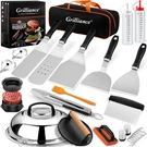 27PCS Griddle Accessories Kit For Blackstone, Professional Hibachi Flat Top Gril. Fixed Price $46.63.