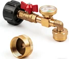 Upgraded Propane Refill Adapter 20LB To 1LB Converter, Design With Valve And Gau. Fixed Price $31.49.