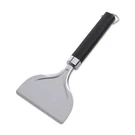 Weber Stainless Steel Griddle Scraper Non Slip Easy Grip Handle With Hang L.... Fixed Price $27.66.
