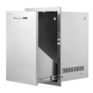 Bbq Island Slide Trash Propane Storage Drawer Outdoor Kitchen 16"X24". Fixed Price $112.09.