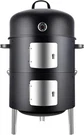 Realcook Vertical 17 Inch Steel Charcoal Smoker Round Bbq. Fixed Price $177.77.