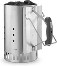 New Weber Rapidfire Chimney Starter Aluminized Steel, Heat-resistant. Fixed Price $15.00.