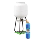 Flame King 14.1 Oz Steel Propane Cylinder 14X5. Fixed Price $110.95.