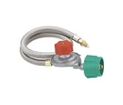 Bayou Classic M5HPR Psi Adjustable Lp Gas Regulator W/ 1/4" Npt Hose Kit. Fixed Price $88.39.