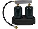 Mr. Heater Dual 1 Lb Tank Hook Up Kit. Fixed Price $71.32.