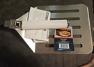Mr Bar Q Premium Oversized Spatula Folding Handle Grilling Pizza Steak Camp. Fixed Price $39.99.