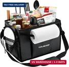 Haushof Large Grill And Picnic Caddy With Paper Towel Holder, Condiment Pocket,. Fixed Price $42.32.