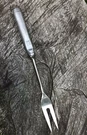Grilling Fork Barbeque Tool Stainless Steel Heavyweight Jenn-air. Fixed Price $15.00.