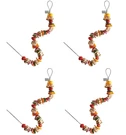 Set Of 4 Big Green Egg Flexible Stainless Steel Skewer Marinating. Fixed Price $20.00.