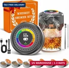 Electric Whiskey Smoker Kit With Adjustable Control (0-60S), Cocktail. Fixed Price $74.98.