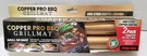Copper Pro Bbq Grill Mat Non Stick Coating 2 Pack Large Size 13" X 15.7". Fixed Price $12.99.