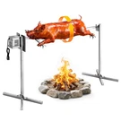 Vevor 52" Electric Bbq Rotisserie Grill Kit Stainless Steel 132LB Pig Lamb. Fixed Price $125.99.