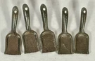 Lot Of 5 J.& E. Steven Vintage Miniature Cast Iron Toy Stove Shovels C.1900. Fixed Price $29.99.