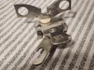 Vintage Heuck Cincinnati Butterfly Can Opener & Bottle - Model 45223 Usa. Fixed Price $10.00.