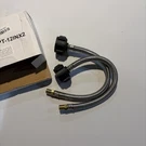 Pair (2) Rv 12" Steel Braided Pigtail Propane Gas Hose Tank Connector Trailer. Fixed Price $24.95.