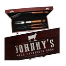 Personalized Grilling Utensil Tool Set. Fixed Price $79.99.