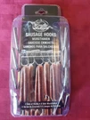 New Bradley Smoker Chrome-plated Steel Sausage And Meat Hook, 4 Pack Sealed. Fixed Price $24.99.