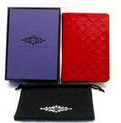King James Bible Holy Rock Of Ages Patent Leather Cover 7X5 LIST$135 Red. Fixed Price $29.00.