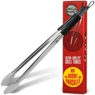 Tongs 24-INCH Super Long Extra Heavy Duty For Grilling And Barbecue Hea.... Fixed Price $60.78.