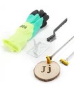 1 Inch Letter Branding Iron - Upper Lower Case 'j' For Steak, .... Fixed Price $31.27.
