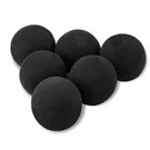Ceramic Fire Balls Set Of 6 Round Stones For Indoor And Outdoor Pi. Fixed Price $94.02.