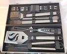 Cuisinart Deluxe Bbq Grill Set, 20-PIECE, CGS-5020, Stainless Steel. Fixed Price $34.99.