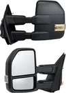 Vevor Towing Mirrors Fit 2015-2018 Ford F150, Power Heated With Signal Light. Fixed Price $329.99.