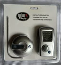 Weber Digital Remote Read Meat Thermometer Silver Model 32996. Fixed Price $20.00.