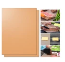 2PCS Copper Chef Grill And Bake Mats Bbq Pad Tool Camping Hiking Home Outdoor. Fixed Price $13.93.
