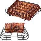 Stainless Steel Holds Up To 4 Full Racks Of Ribs For Smoking Smoker. Fixed Price $21.60.
