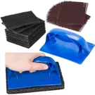 (31 Pieces) Grill & Griddle Cleaning Kit With Screen/pad Holder, 10 Polish Pa.... Fixed Price $33.82.