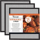 Grill Mesh Mat Set Of 3 Heavy Duty Bbq Non-stick Cooking Sheet Liners Reusable. Fixed Price $19.95.