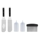 Mr. Bar-b-q 5-PIECE Griddle Tools Set. Fixed Price $43.60.