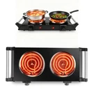 Burner Stove, 500W Single Coil Hot Plate Starter With Grill Tongs, 5-LEVEL Te.... Fixed Price $92.04.