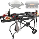 Hisencn Grill Stand For Weber Q1200, Q1000, Q2200, Q2400 Portable Cart. Fixed Price $121.13.