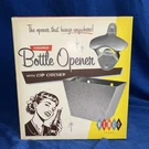 Wemco Hanging Bottle Opener With Cap Catcher - New Box. Fixed Price $21.50.