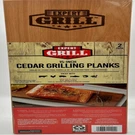 Expert 15 Inch Cedar Grilling Planks (2 Pack). Fixed Price $11.85.