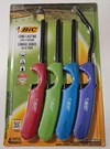 4 Bic Multi Purpose Utility Lighter Bbq Candle Fireplace Cookout Pilot Grill New. Fixed Price $18.99.