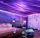 Northern Lights Projector Galaxy Lamp 16 Color Led Mood Remote Ocean Wave. Fixed Price $16.98.