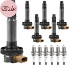 Ignition Coil Pack Spark Plugs Replacement For 3.5 V6 Turbo 2011 2012 2013 2014. Fixed Price $223.41.
