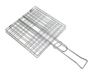 8X8-INCH Stainless Steel Bbq Turn-over Grill Net Clamp Reversible Liver/fis.... Fixed Price $28.45.