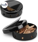 Onlyfire Wood Chip Smoker Box, 2 Pcs Bbq With Lid For Charcoal & Prop. Fixed Price $28.07.