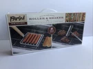Parini Stainless Steel Hot Dog Roller And Salt & Pepper Shaker - New Box. Fixed Price $12.98.