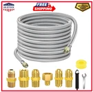 36 Ft Propane Hose Extension-high Pressure Braided Gas Line Conv.... Fixed Price $68.36.