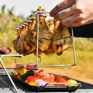 Stainless Steel Chicken Roaster Rack Bbq Grill Stand Tray. Fixed Price $29.68.