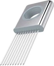 Best Utensils Onion Holder Slicer Vegetable Tools Stainless Steel Easy Silver. Fixed Price $14.52.